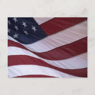 Carte Postale Drapeau américain, Caroline du Nord, États-Unis