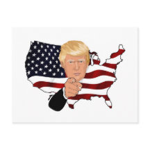 Drapeau américain du président Trump, l'oncle Sam 