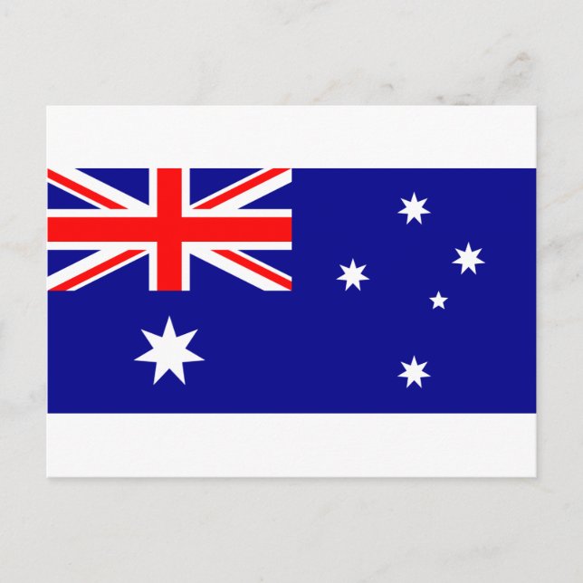 Carte Postale Drapeau australien - Drapeau australien (Devant)