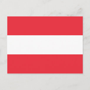Carte postale Drapeau Autriche (Autriche)