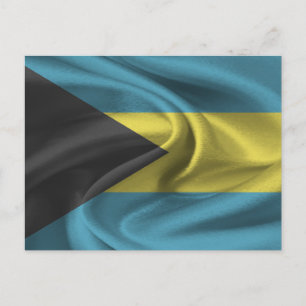 Carte Postale Drapeau Bahamas