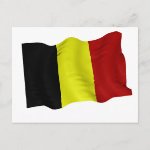 Carte Postale Drapeau belge