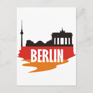 Carte Postale Drapeau Berlin