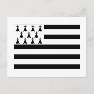 Carte Postale Drapeau breton