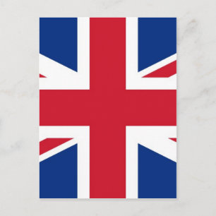 Carte Postale Drapeau britannique Royal Union Jack