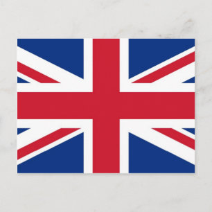 Carte Postale Drapeau britannique Royal Union Jack