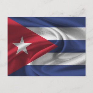 Carte Postale Drapeau Cuba