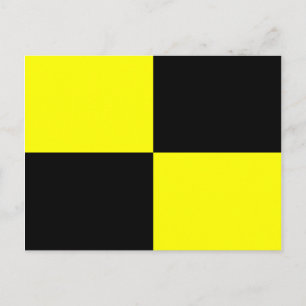 Carte Postale Drapeau d'alphabet nautique Signal Lettre L