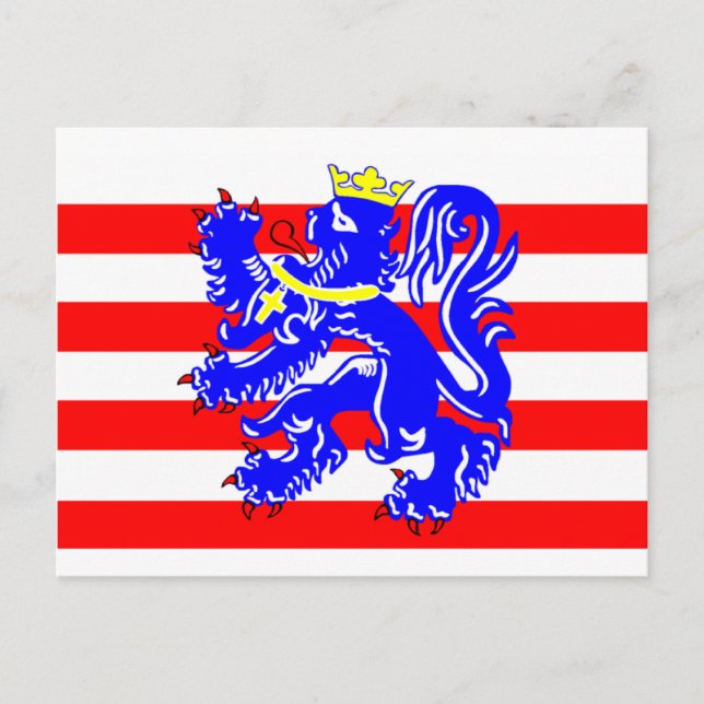 Carte Postale Drapeau de Bruges (Devant)
