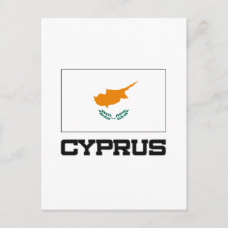 Carte Postale Drapeau de Chypre