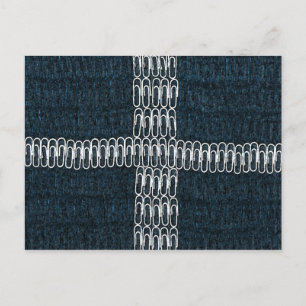 Carte Postale Drapeau de Cornouailles de Paperclips