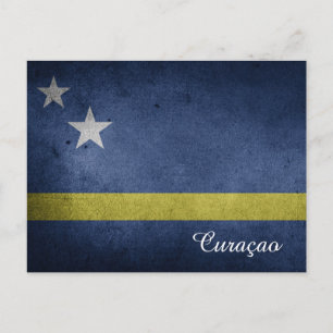 Carte Postale Drapeau de Curaçao