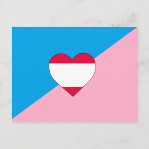 Carte Postale Drapeau de Fierté Age Play