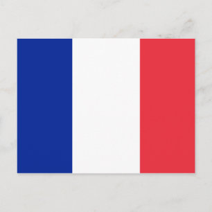 Carte Postale Drapeau de France