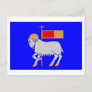 Carte Postale Drapeau de Gotlands län