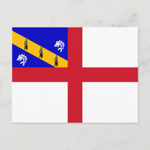 Carte Postale Drapeau de Herm