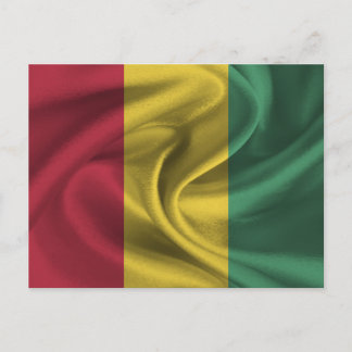 Carte Postale Drapeau de la Guinée