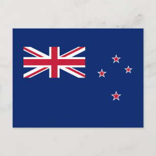 Carte Postale Drapeau de la Nouvelle-Zélande