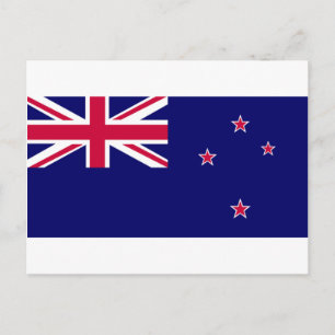 Carte Postale Drapeau de la Nouvelle-Zélande