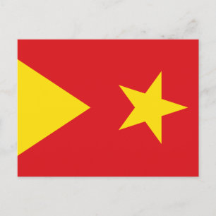 Carte Postale Drapeau de la région de Tigray
