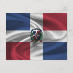 Carte Postale Drapeau de la République Dominicaine