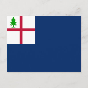 Carte Postale Drapeau de la révolution américaine de Bunker Hill