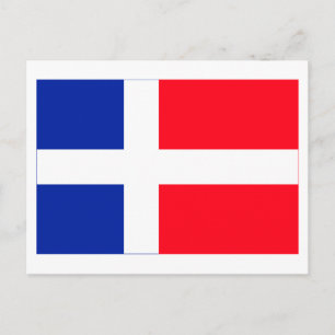 Carte Postale Drapeau de la Sarre (1947-1956)