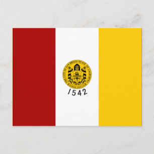 Carte Postale Drapeau de la ville de San Diego (Californie)
