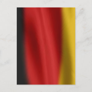 Carte Postale Drapeau de l'Allemagne