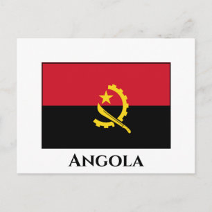 Carte Postale Drapeau de l'Angola