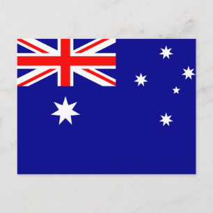 Carte Postale Drapeau de l'Australie