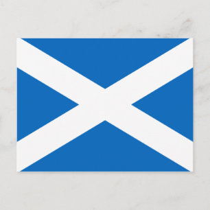 Carte Postale Drapeau de l'Ecosse - Bratach na h-Alba