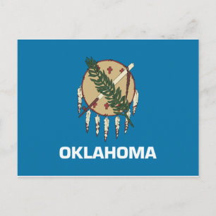 Carte Postale Drapeau de l'Oklahoma