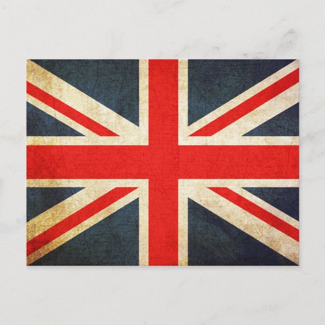 Carte Postale Drapeau de l'Union britannique (Devant)