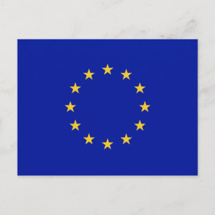 Carte Postale Drapeau de l'Union européenne