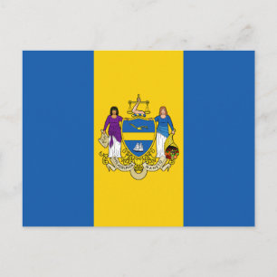Carte Postale Drapeau de Philadelphie, Pennsylvanie