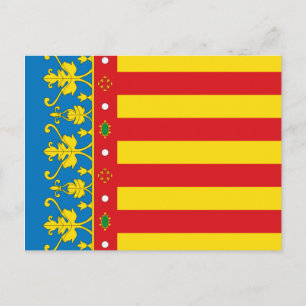 Carte Postale Drapeau de Valence
