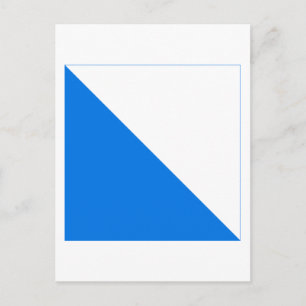 Carte Postale Drapeau de Zurich