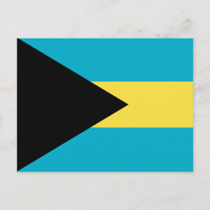 Carte Postale Drapeau des Bahamas