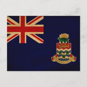 Carte Postale Drapeau des îles Caïmans