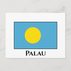 Carte Postale Drapeau des Palaos