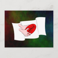 Drapeau Des Supporters De L'Équipe De Rugby Du Jap