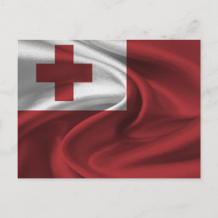 Carte Postale Drapeau des Tonga