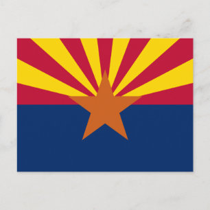 Carte Postale Drapeau d'État de l'Arizona