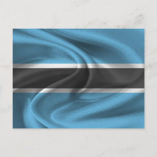 Carte Postale Drapeau du Botswana