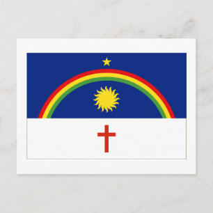 Carte Postale Drapeau du Brésil, Pernambuco