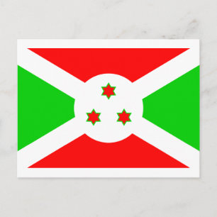 Carte Postale Drapeau du Burundi