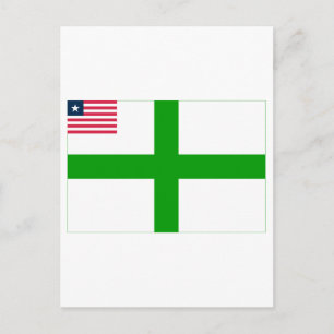 Carte Postale Drapeau du comté de Sinoe