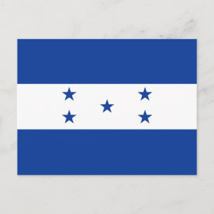 Carte Postale Drapeau du Honduras