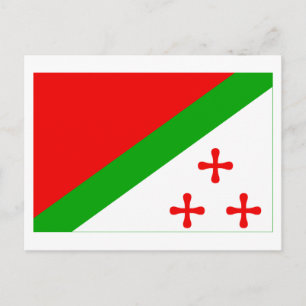 Carte Postale Drapeau du Katanga (1960-1963)